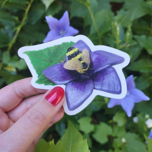 Bee Sticker (about 2.5x3.5")